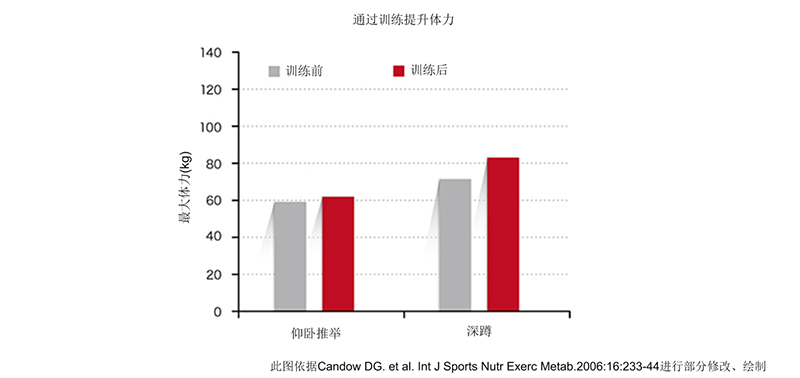 力量训练前后肌肉质量的变化